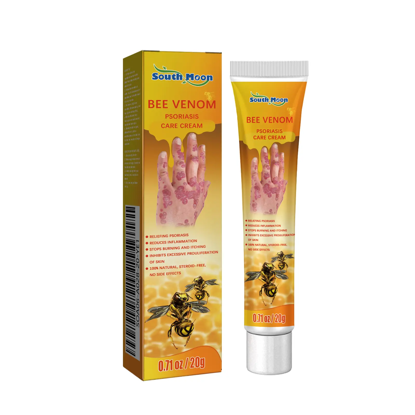 Skin Repair Balm for Hands and Feet - Moisturizing Formula with Natural Ingredients - Moisturize, Nails