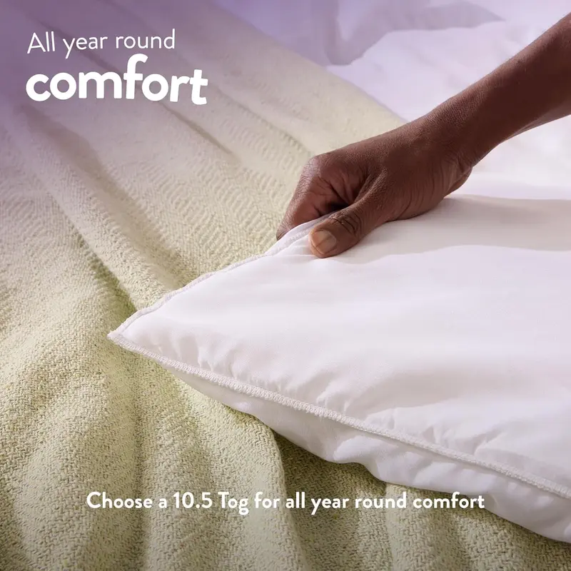 Extra Thick & Warm Heavyweight Winter Duvet Double Quilt - Hypoallergenic Duvets for Cold Nights - UK Quilts #HomeDecor #Bedding #SleepUpgrade" 1