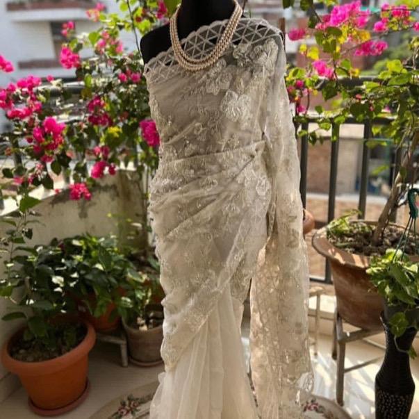 Pure muslin Saree 1