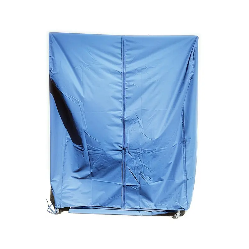Blue Clothes Garment Rail Protective Waterproof Nylon Zipped Cover 5