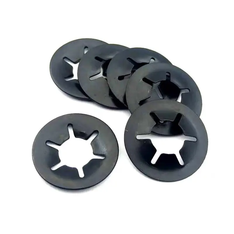 280pcs/340Pcs Starlock Washers Push On Lock Star Tooth Grab Fastener Clips Lock Sets - M3-M12 Sizes 4