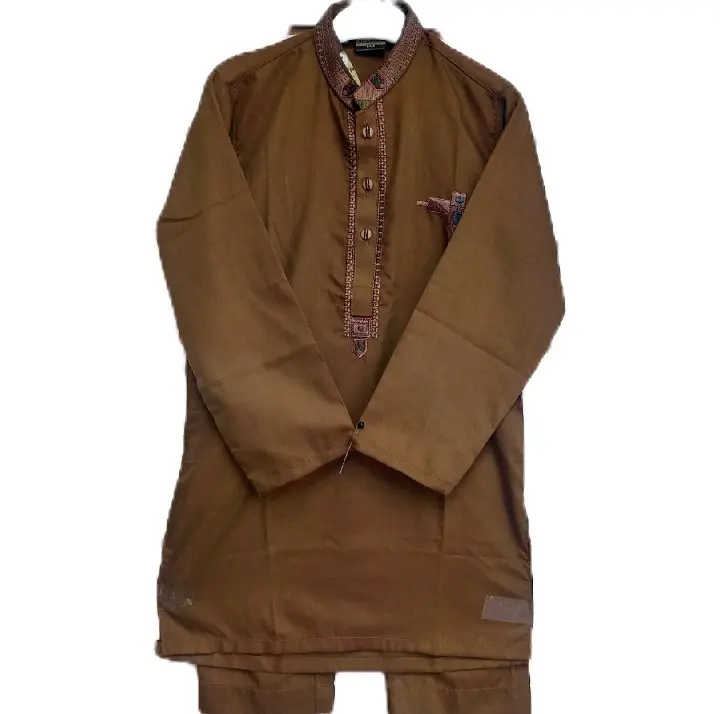 Product Introduction of BOYS SHALWAR QAMEEZ IN BROWN COLOR 1