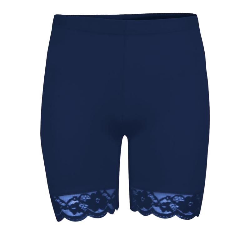 Women's Active Wear Gym Tights Yoga Hot Pants Fitness Lace Trim Cycling Shorts 4