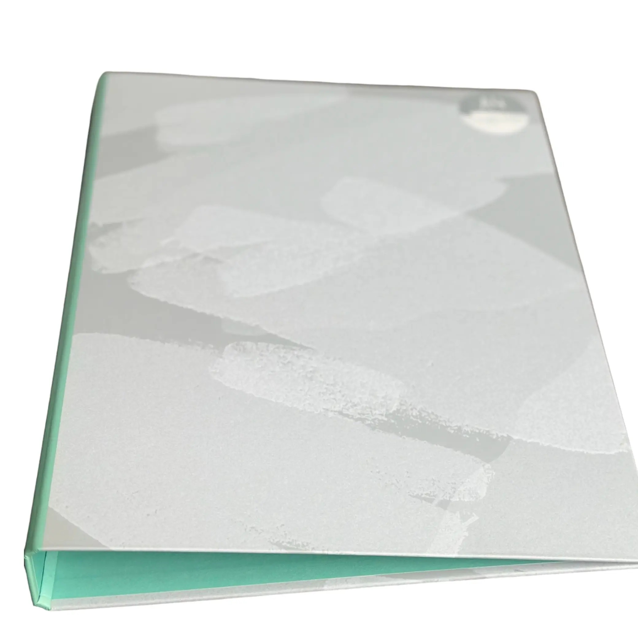 Pack Of  2  A4 Size O - Ring Binder Grey Smudge 2 Ring 25 mm Binder Folder