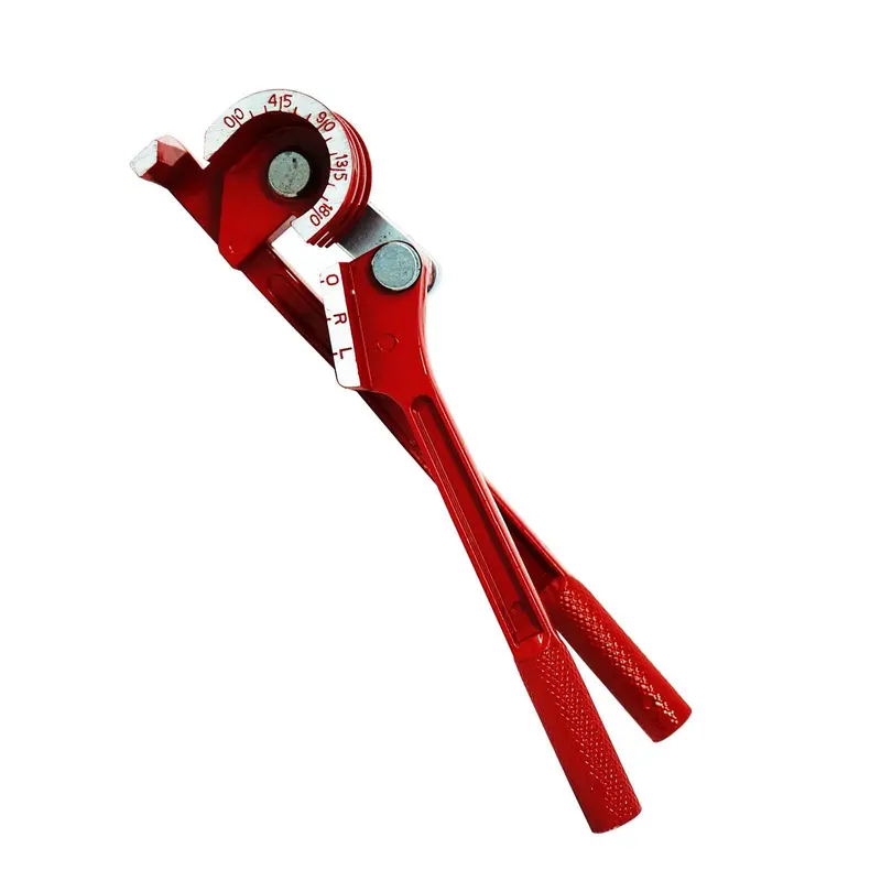 Dapetz Tube Bender 3 in 1 Tubing Bending Tools 6-10mm Manual Pipe Bender For Copper, Aluminum, Brass and Thin Steel Pipes- Red 5