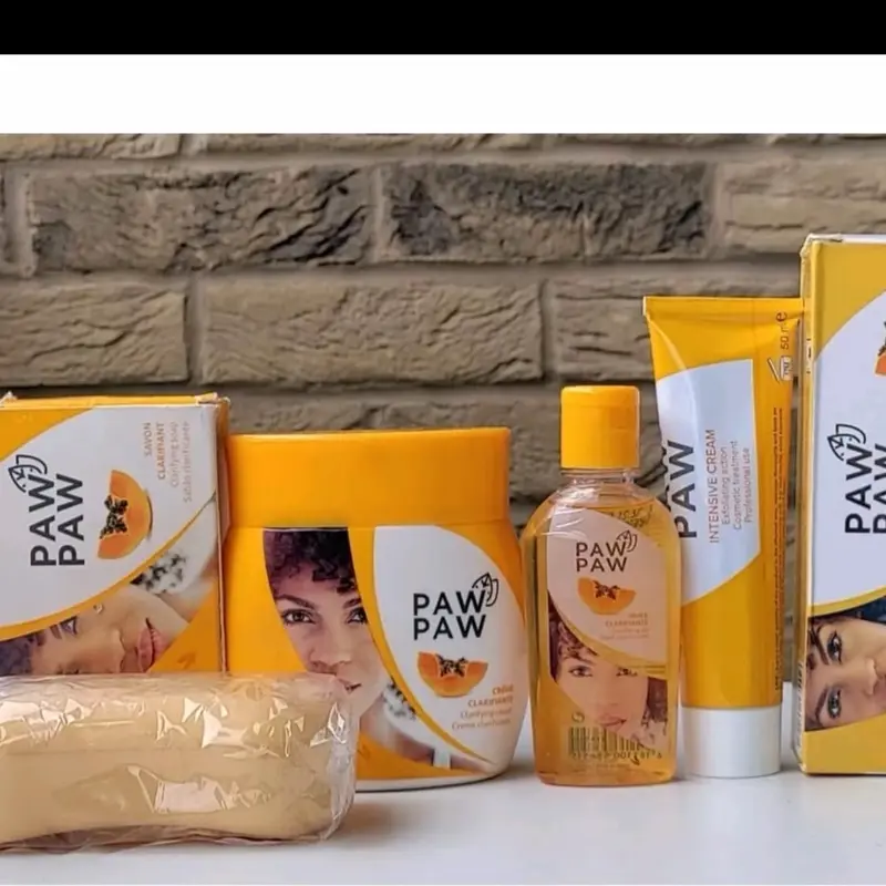 PAWPAW Beauty body care cream soap oil face cream and tube 1