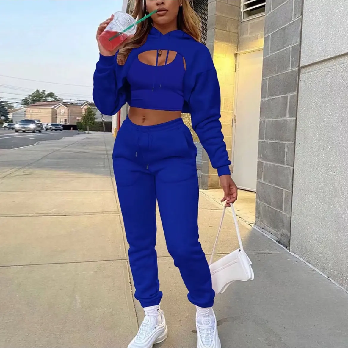 3 Piece Tracksuit Set - High Quality Material