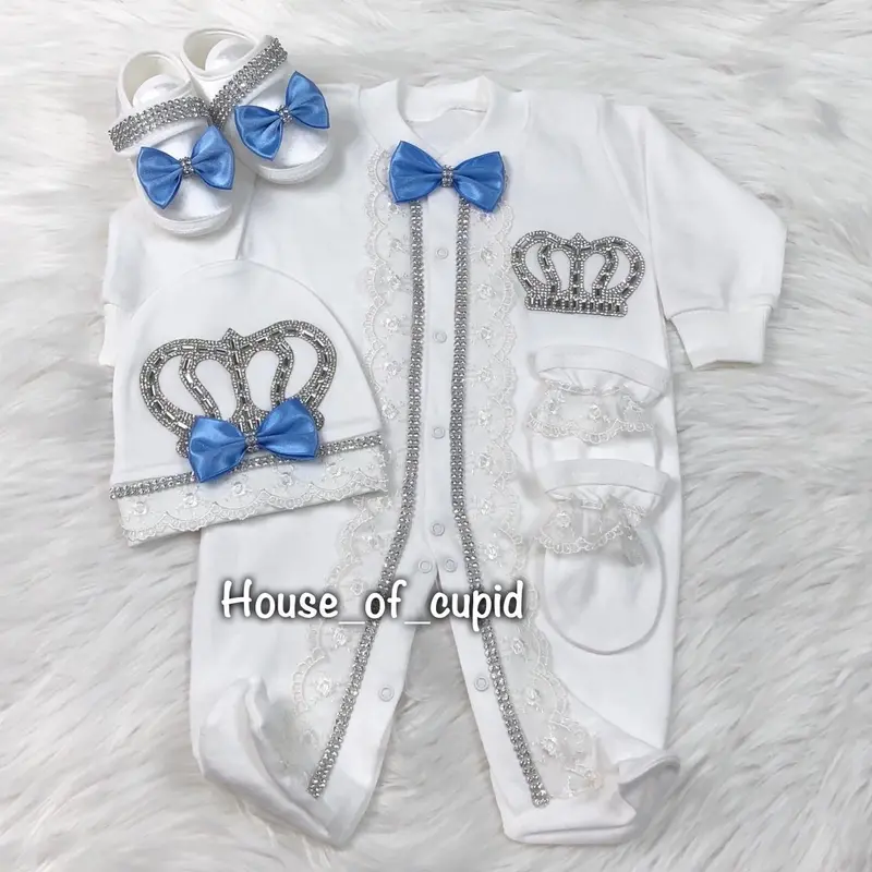 4piece baby crown set 6
