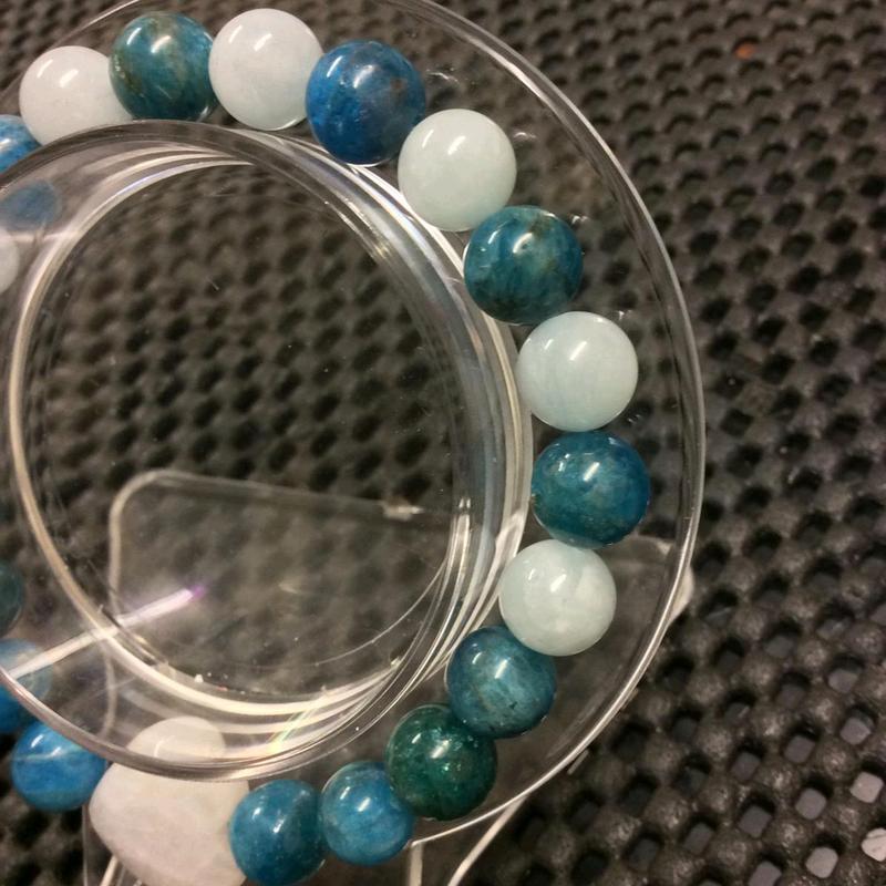 Apatite, Aquamarine & Moonstone. 6