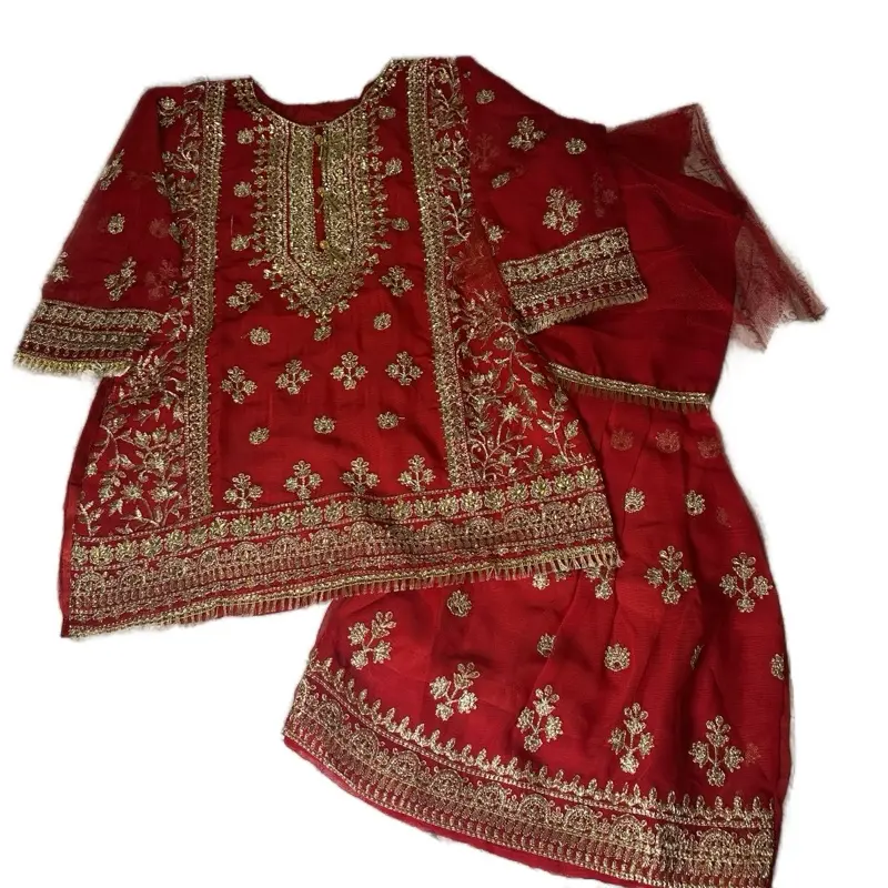 Girls Party Wear Dresses - Eid Collection 3 Piece Set