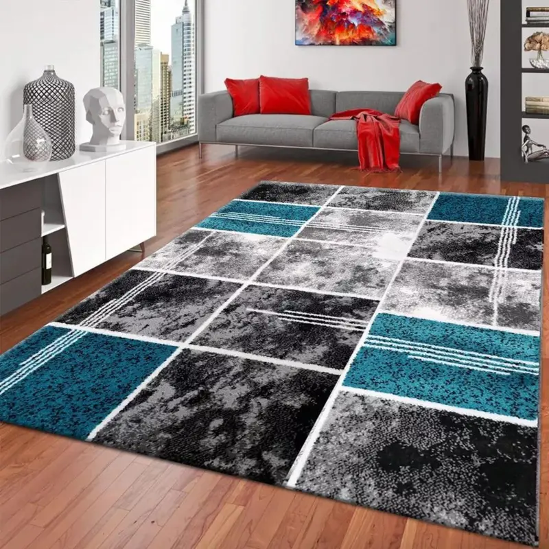 Modern Large Area Rugs Long Hallway Runner Living Room Bedroom Carpet Floor Mats 0