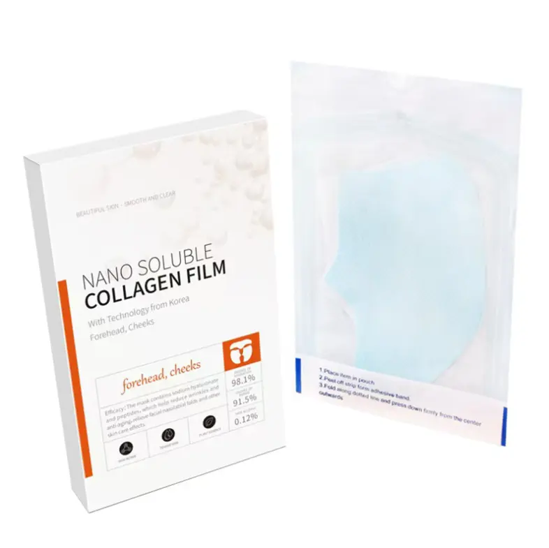 Collagen mask paper soluble mask cloth water soluble water facial filler full collagen firming lifting facial skin care
