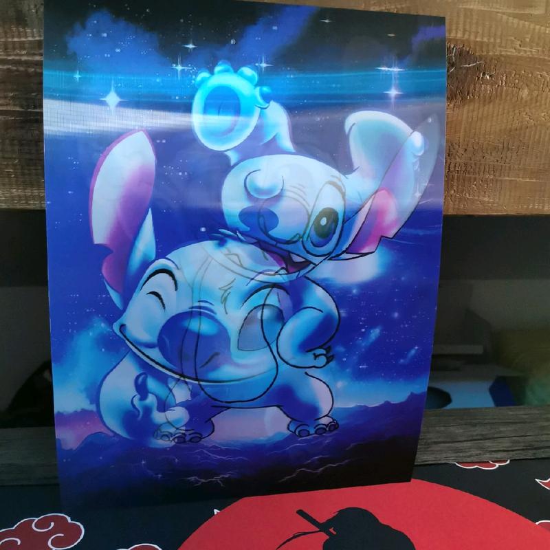 3D lenticular poster of Stitch 4