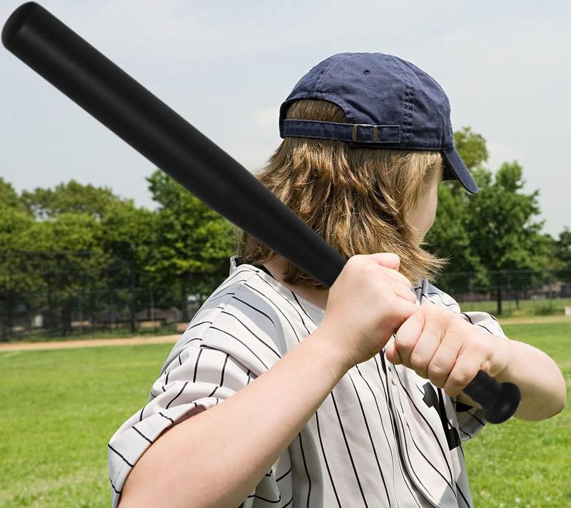 Aggloz | Baseball Bat Steel | Durable & Comfortable | Outdoor Sports | Heavy Duty Baseball Bat | Practice & Home Protection | Kids & Adult | 72cm | Black 6