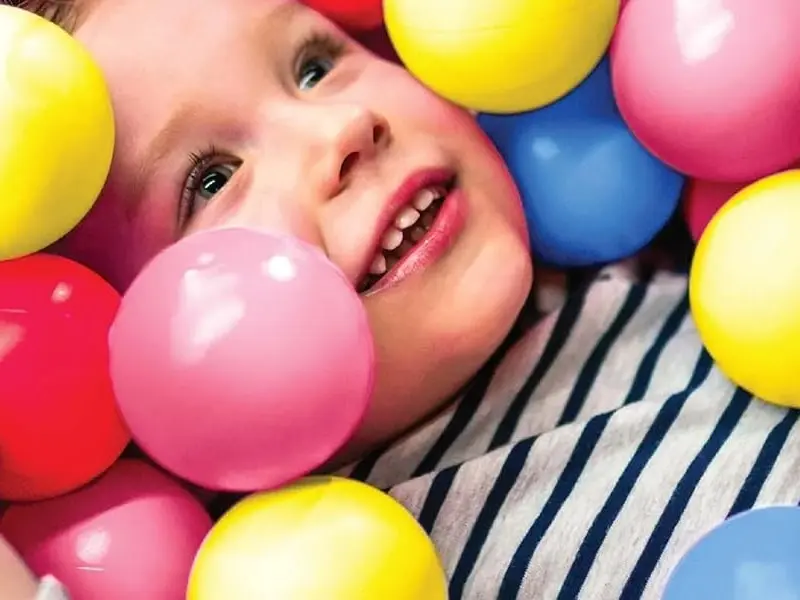 100PCS Soft Plastic Mini Play Balls - Multi Vibrant Colors - Crush Proof, Non Toxic, Phthalate & BPA Free - Ideal for Kids or Toddler Ball Pit 8