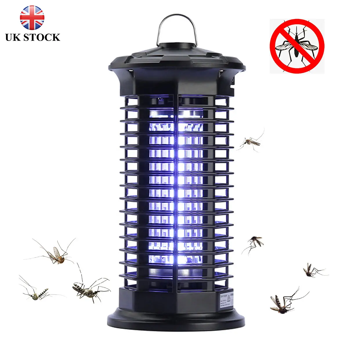 [UK Seller] Mosquito Killer Electric Insect Pest Bug Zapper Electric 220V Mosquito Zappers Trap  Zapper UV Indoor Insect Trap Lamp Insect Killer Insect Catcher for Home