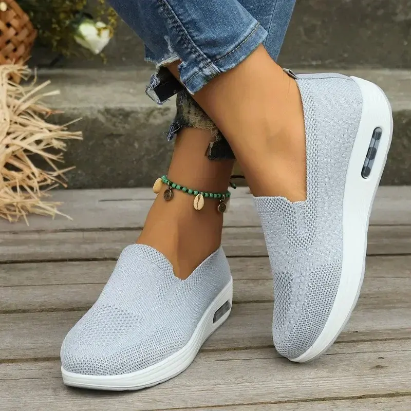 Womens Slip on Trainers | Comfortable Summer Trainers | Lightweight Shoes | Running Footwear Sports Shoes Training Walking Shoes Closed