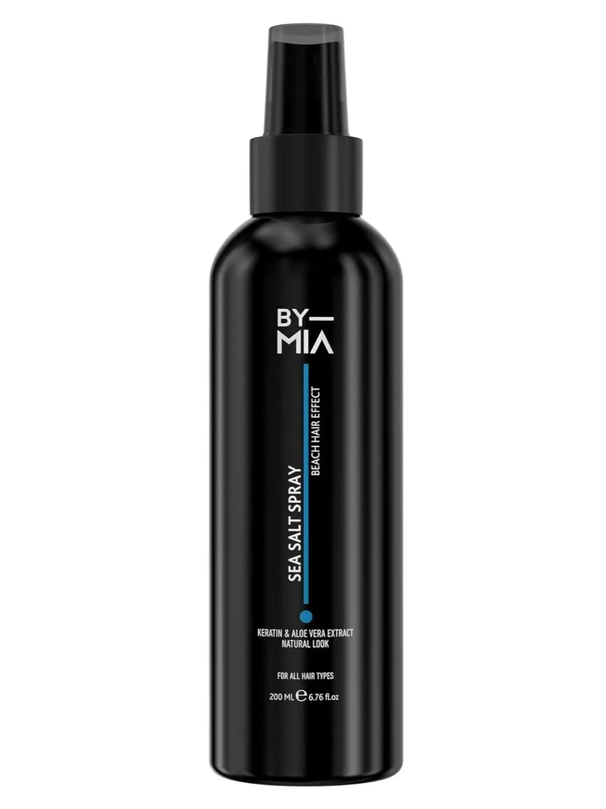 BY MIA Premium Sea Salt Spray 200 ml, Unisex | Texturizing and Volumizing with Flexible Hold | Sea Salt Spray for Hair Men | Sea Salt Spray for Hair Women  Haircare UV Moisturize Gentle