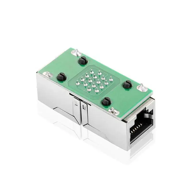 New RJ45 Connector Cat7/6 Ethernet Adapter Gigabit Interface Network Extender Convertor For Extension Cable Female to Female 4