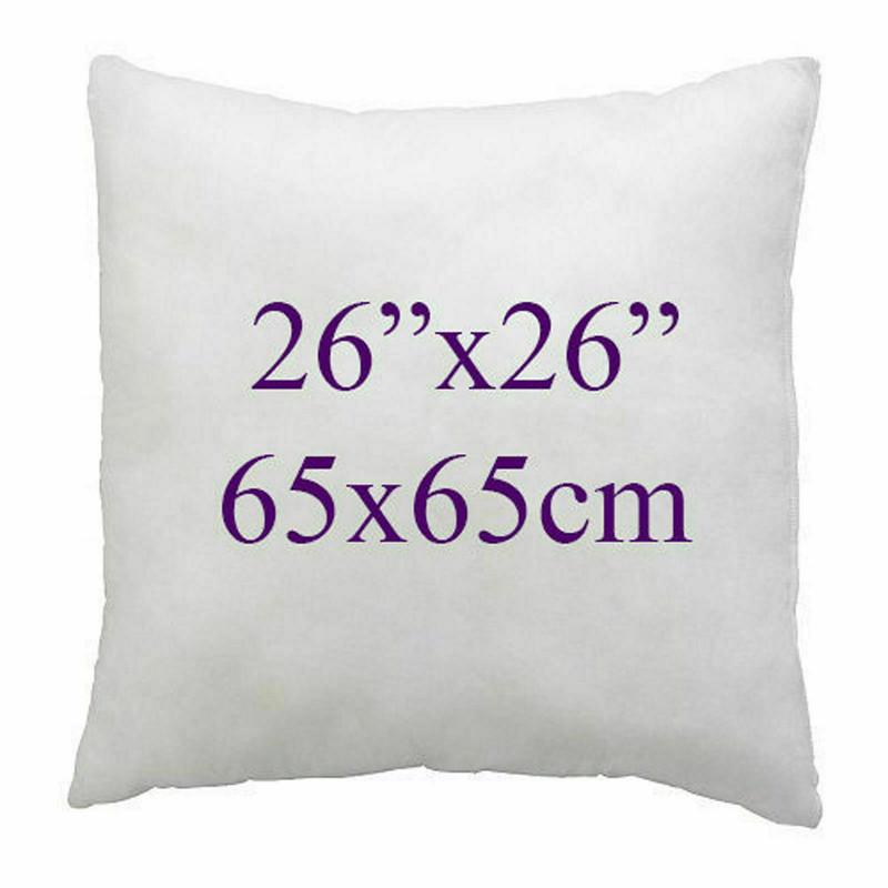 Chilimilii Set of 2 Hollow Fibre Cushion pads,Inserts,Fillers,Inners- Bounce Back Square Cushion pads- White Polyester Square cushions-Hotel Qualtiy Square cushions available in 14" 16" 18" 20" 22" 24" 26" 28" 30" 7