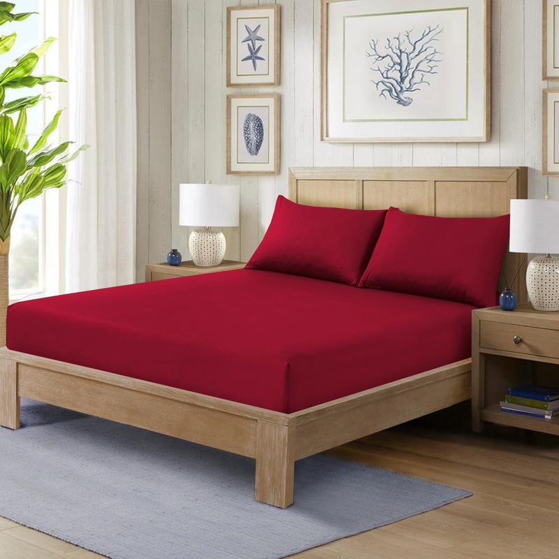 Premium Extra Deep Fitted Sheets: Comfort, Style, and Easy Care for All Mattress Sizes '' 3