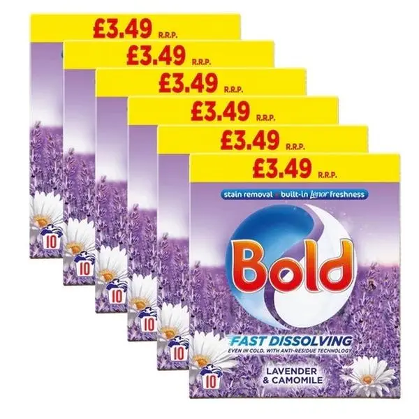 Bold Washing Powder with Lavender and Camomile - Household Cleaner
