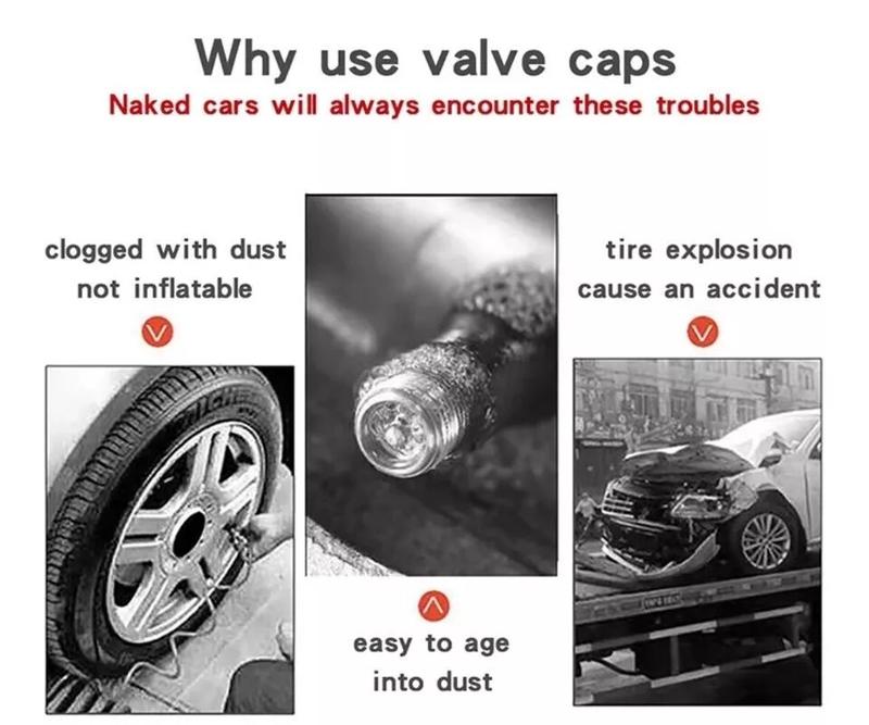 B M W Dust Caps Tyre Valve dust  Caps 50th anniversary 1, 2, 3, 4, 5, 6 Series 6