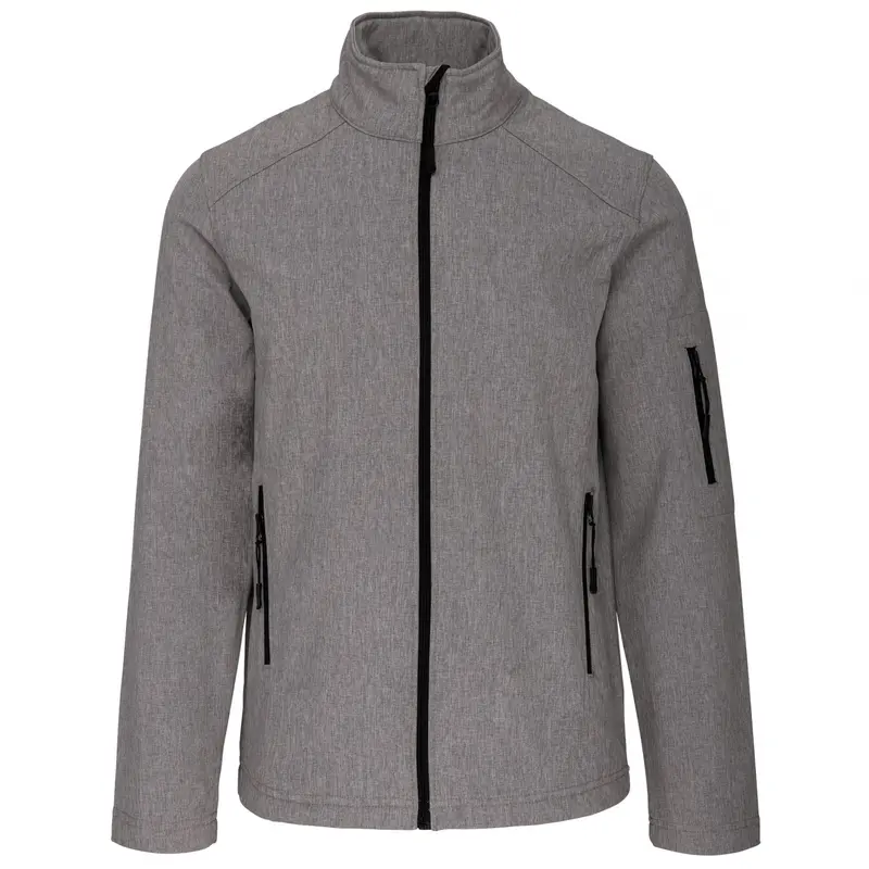 Mens Soft Shell Water Resistant Fleece Lined Jacket Waterproof Windproof Outdoor Work 2