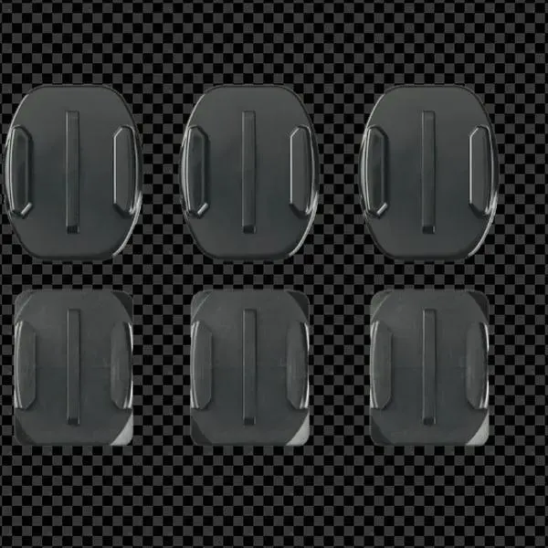 GoPro Curved & Flat Adhesive Mounts - Industrial Strength Camera