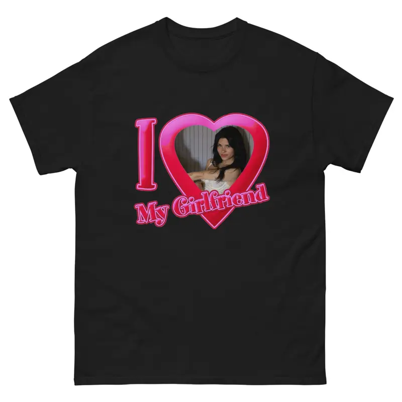 I Love My Girlfriend Nessa Barrett Unisex Tee 0