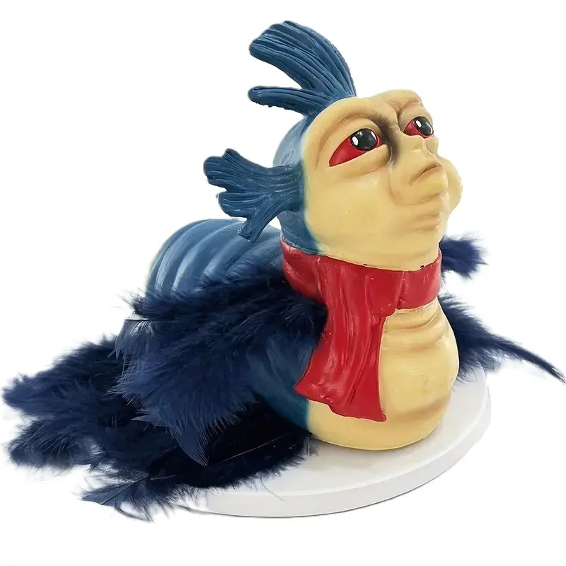 Labyrinth Worm Ello With Plumage Latex Prop Replica