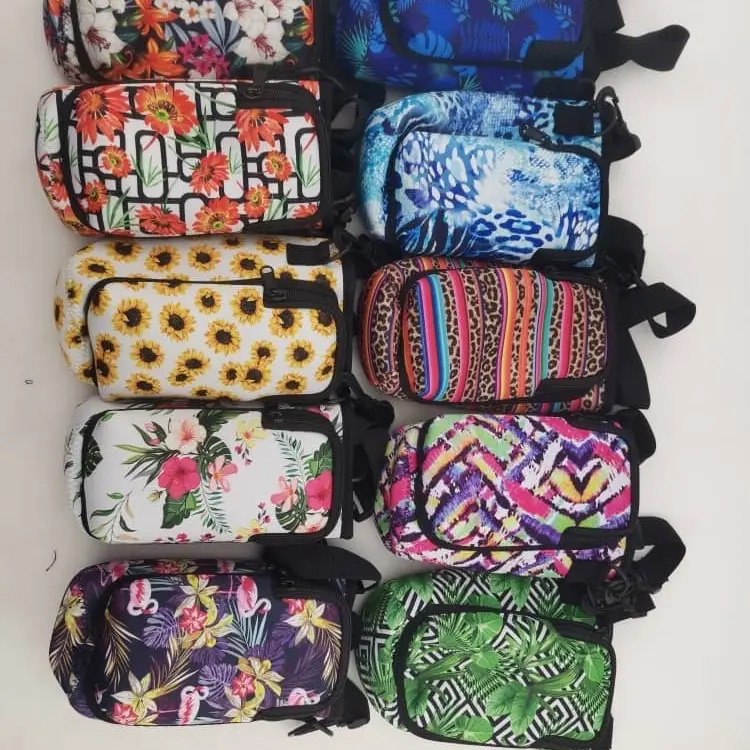 Neoprene products - water Bottle Holder, tote bag, lunch bags, sunglass holder, wine bottle case and more Drinkware Lightweight upto 75% off 7