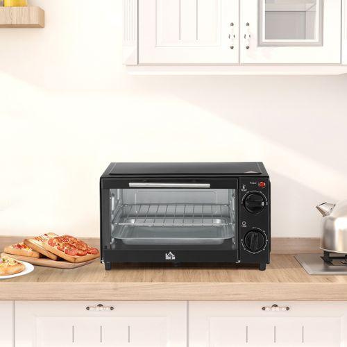 Mini Oven, 9L Countertop Electric Grill, Toaster Oven  750W 4