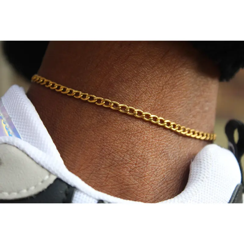 Ada || Curb Chain Anklet 1