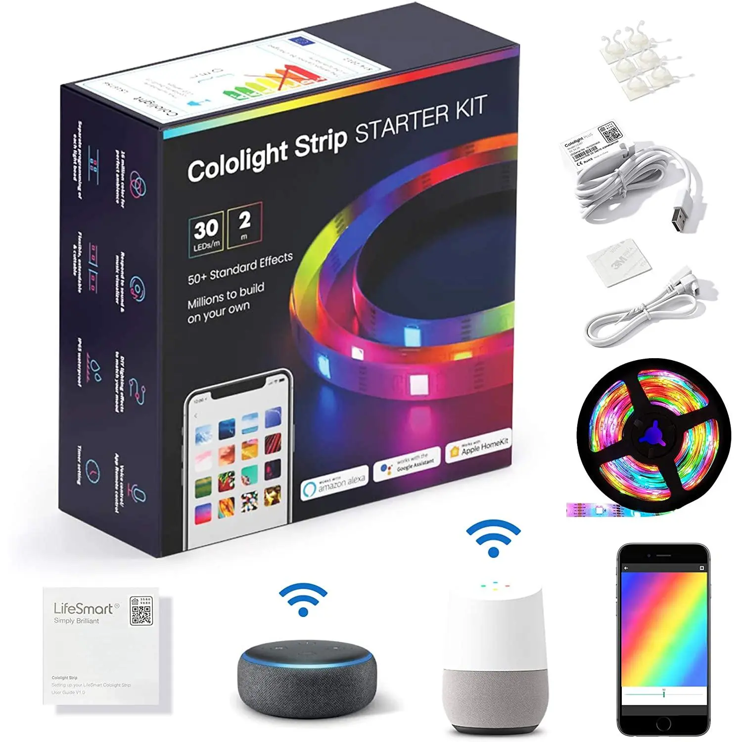 LifeSmart Cololight Plus 2m 30 LED Strip Starter Kit