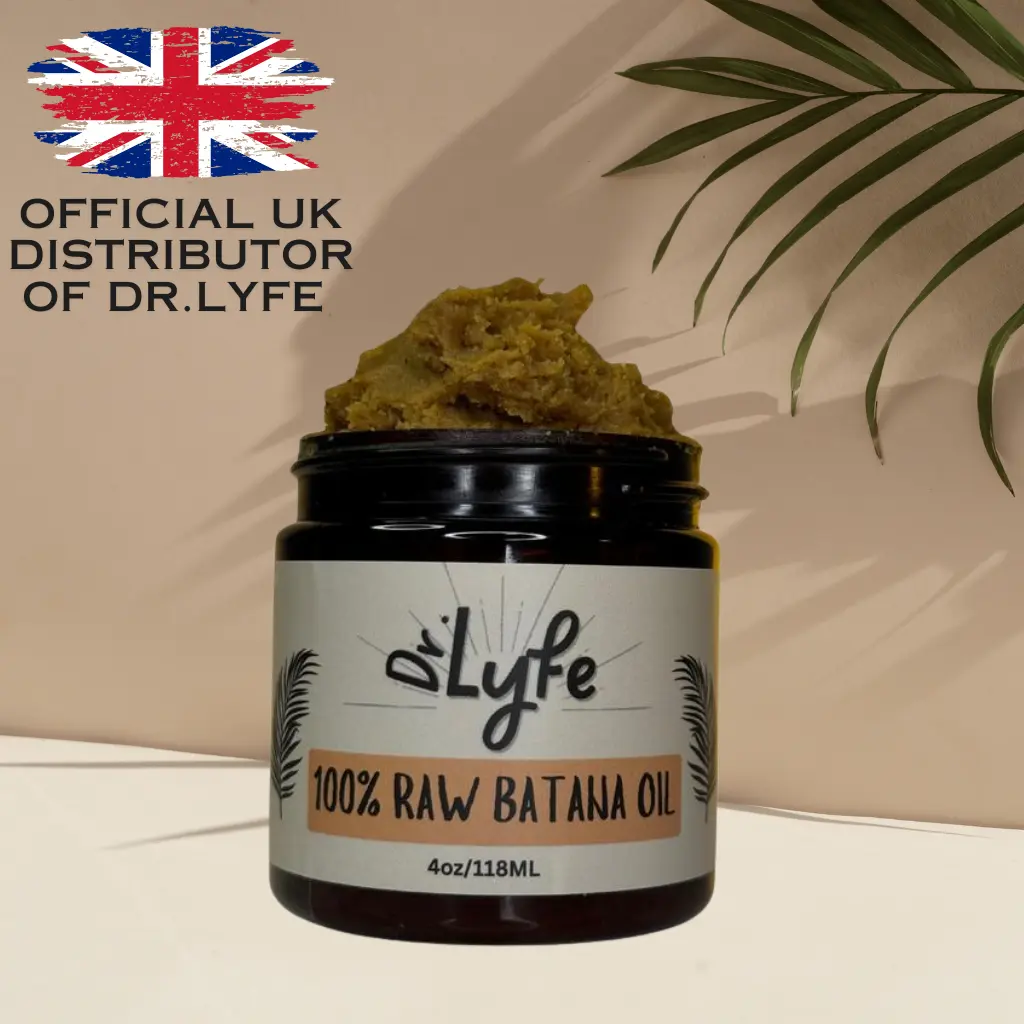 Dr.Lyfe 100% Raw Batana Oil For Healthier, Fuller, & Thicker Hair 4oz