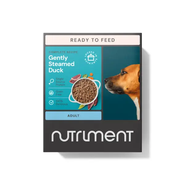 Nutriment Dog Gently Steamed Duck 395g