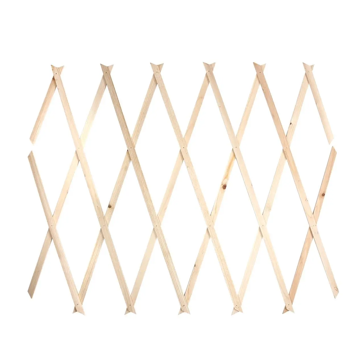 PineExpanding Wooden Trellis Natural 180*60cm