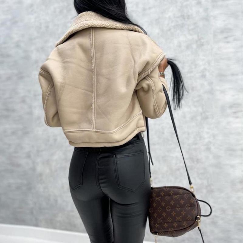 [2024]Autumn and winter  zipper thick coat warm fashion with the same popular coat 7