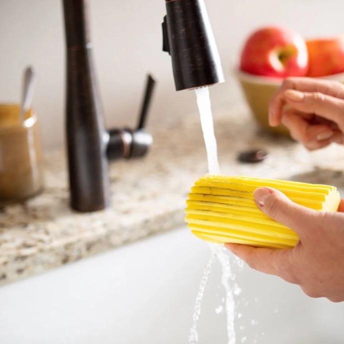 Damp Duster,Magical Dust Cleaning Sponge,One Size duster for cleanig Dust Cleaning Sponges Damp Clean Duster Sponge Sponge Cleaning Brush Household Cleaner 2