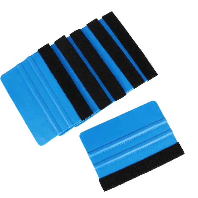Felt Scraper Car Wrapping Tool Kits With Straight Scraper for Car Vinyl Wrap Window Film Wallpaper Decal Sticker Installation Wallpaper Smoothing Tool Car Vinyl Wrap 5