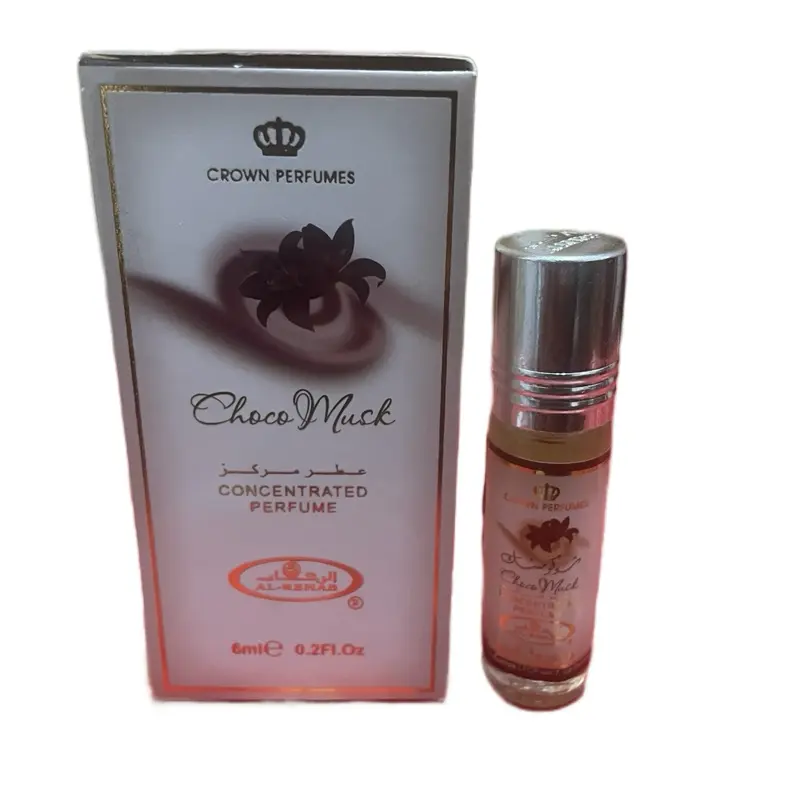 Al Rehab 6ml Oil Roll On - Lovely - Choco Musk - - Original - Alcohol-Free Perfume