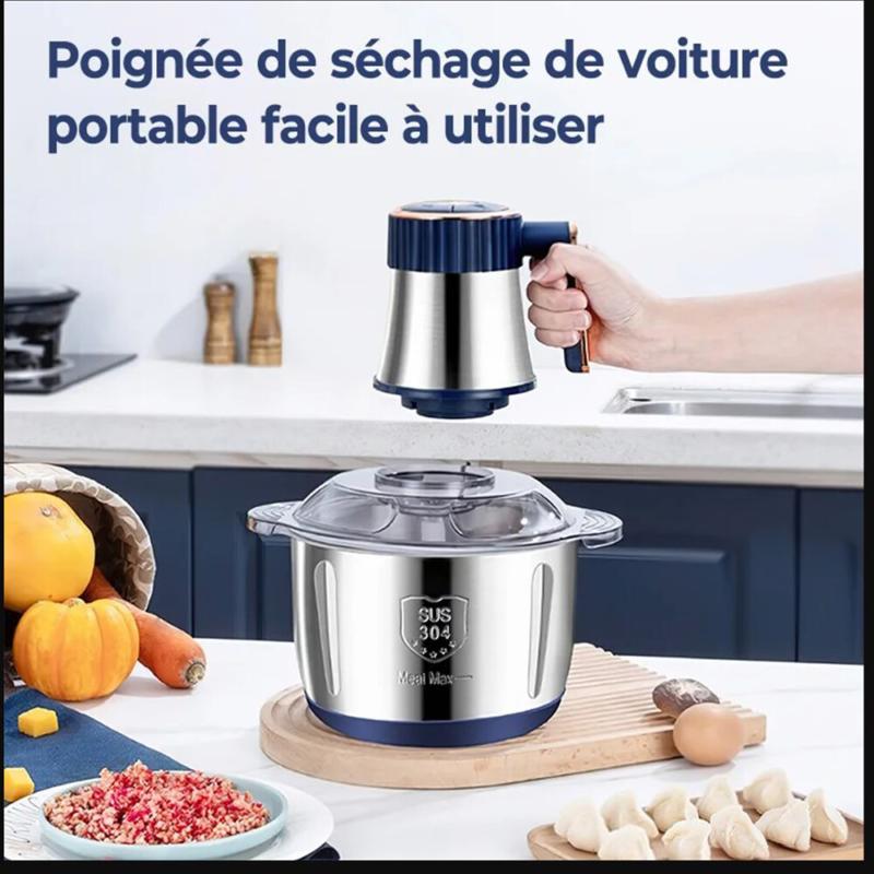 (2-3 days Arriverd)5L Electric Meat Grinder Mincer Mixer Home Blender Mini Food Chopper Processor 2