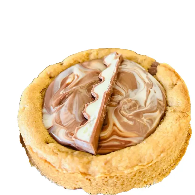 Kinder Deep Filled Homemade Cookie - Delicious Snack 1