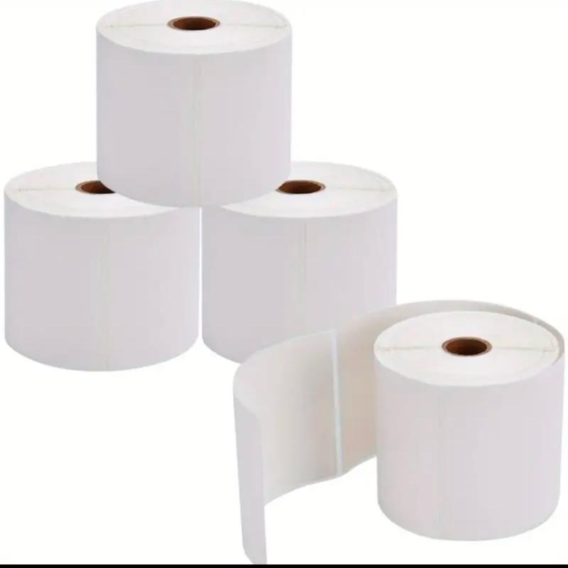 4x6 Inch Adhesive Direct Thermal address Shipping Labels, Paper Material, Easy to Print - Ideal for Mailing and Packaging 2