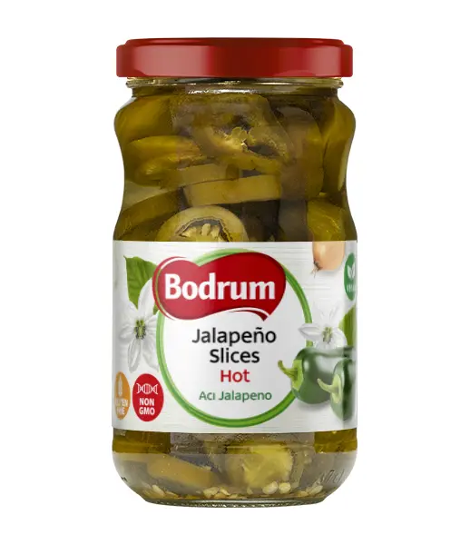 Bodrum Jalapeño Slices 350g