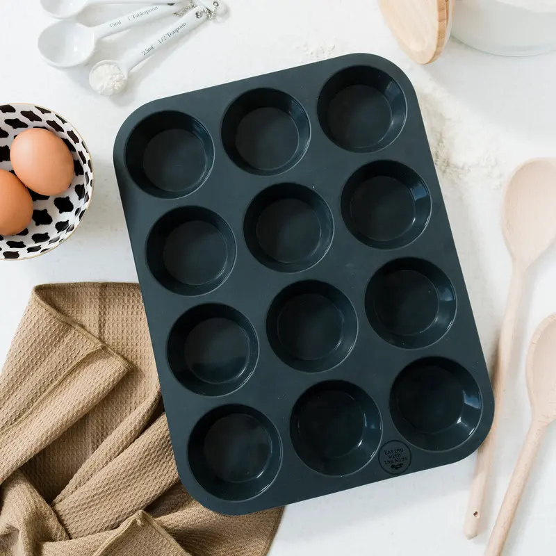 Silicone Muffin Tray Tin Baking 0