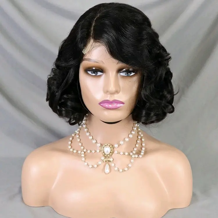 Olivia 13x4 Frontal Human Hair Wig - Natural-Looking Hairline and Versatile Styling Options 2