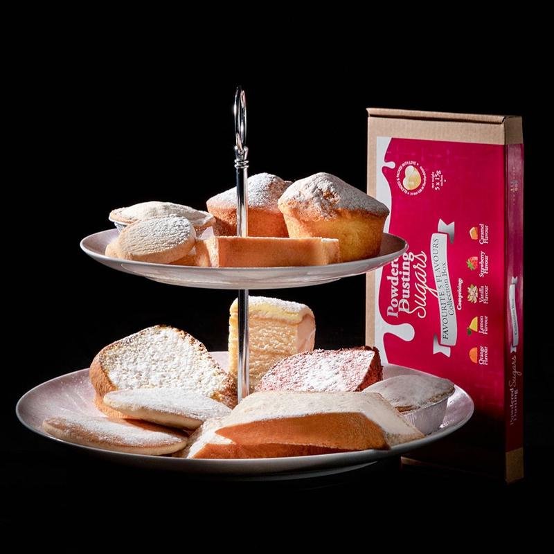 Collection of 5 Flavoured Sugars Dusting & Icing | Box of 5x 15g Sachets 3