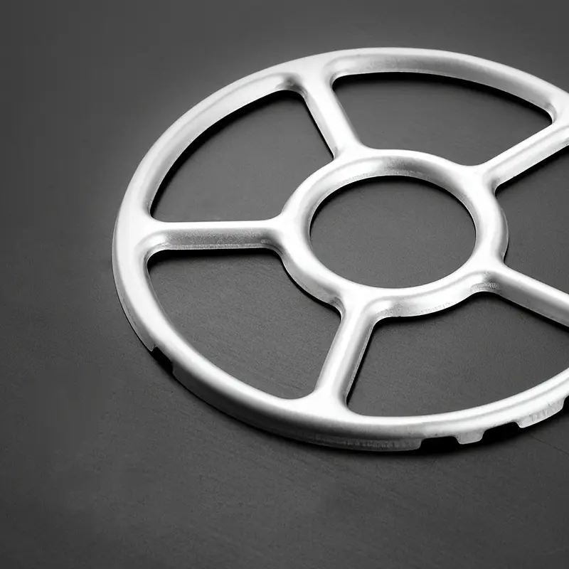 1pc Stainless Steel Gas Stove Burner Support Ring, Non-Slip Milk Pot Holder, Auxiliary Cooking Rack for Kitchen Hob 3